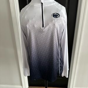Penn State Women's Gradient Sweatshirt - White and Blue